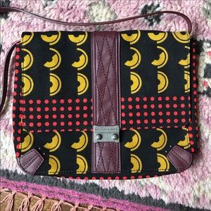 Anthropologie Schuyler and Sons Graphic Purse
